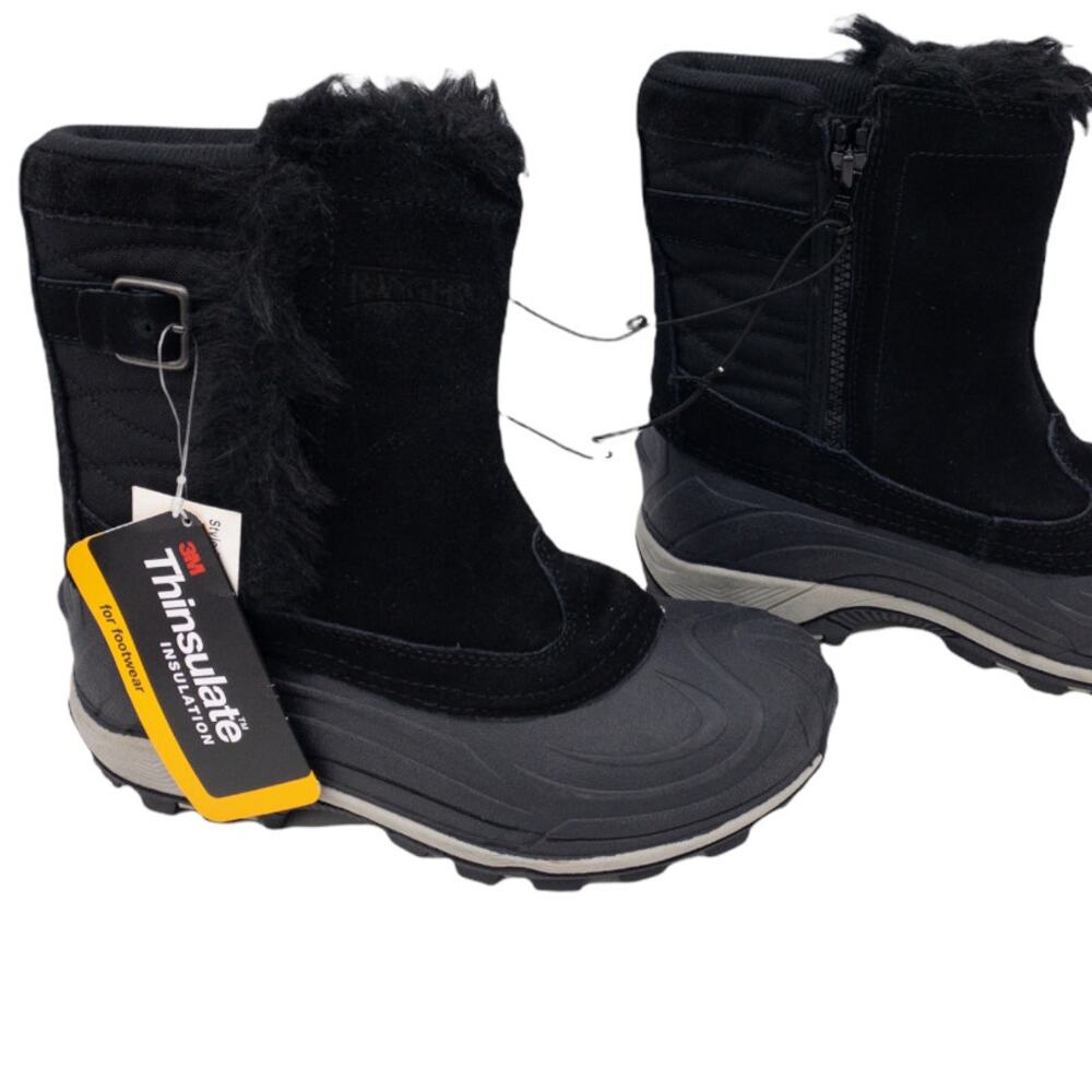 Ranger Cardinal Waterproof Duck Boot Women's 6 Black Thinsulate Winter Snow